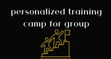 Personalized training camp for group